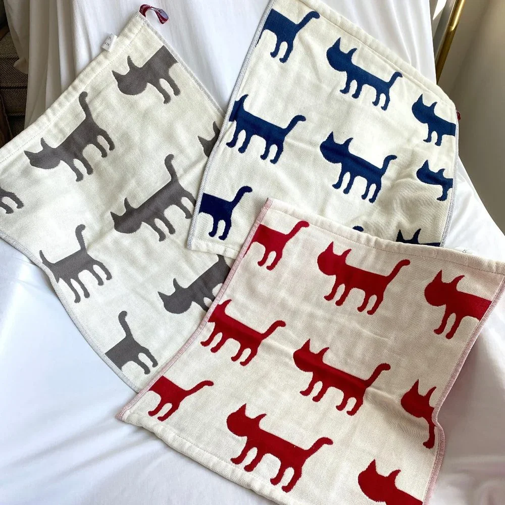Hand Towels 100% Cotton / Kitchen Towels with Holders - Picture 1 of 10